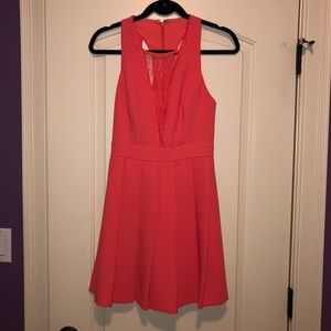 Coral BCBG dress